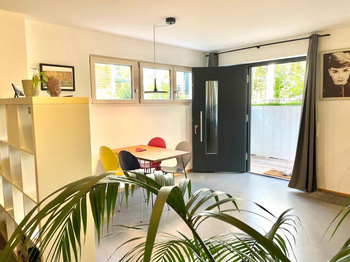 Helle Souterrain Wohnung In Laufnaehe Zum Woerthsee Worthsee Exterior foto